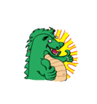 ChristmasCrocodile（個別スタンプ：14）