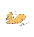 りすのいちにち（個別スタンプ：3）