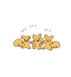 りすのいちにち（個別スタンプ：7）