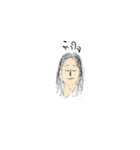 grouchy girl（個別スタンプ：11）