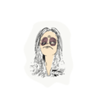 grouchy girl（個別スタンプ：12）