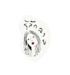 grouchy girl（個別スタンプ：16）