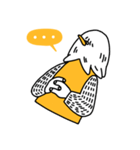 The Gloomy Pigeon（個別スタンプ：3）
