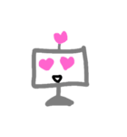 画面のキャラクター（個別スタンプ：1）