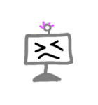 画面のキャラクター（個別スタンプ：4）