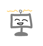 画面のキャラクター（個別スタンプ：7）