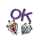 Reply with heart（個別スタンプ：6）