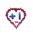 Reply with heart（個別スタンプ：34）