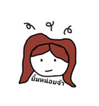 Huaw-fuu Girl（個別スタンプ：3）