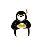 Penguin loves stinky tofu ！（個別スタンプ：10）