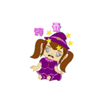 Little Witch Witcheya (Chinese Language)（個別スタンプ：17）