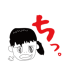 女の子とブタ（個別スタンプ：13）
