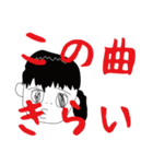 女の子とブタ（個別スタンプ：33）
