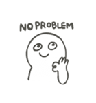 Blankman speak English（個別スタンプ：34）