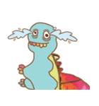 Crazy baby dinosaurs（個別スタンプ：2）