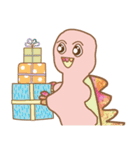 Crazy baby dinosaurs（個別スタンプ：4）