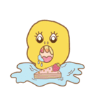 Crazy baby dinosaurs（個別スタンプ：5）