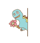 Crazy baby dinosaurs（個別スタンプ：10）