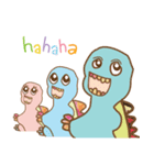 Crazy baby dinosaurs（個別スタンプ：12）