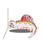 Crazy baby dinosaurs（個別スタンプ：22）