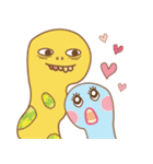 Crazy baby dinosaurs（個別スタンプ：23）