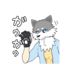 ガゥガゥ狼ガロンのスタンプ（個別スタンプ：5）