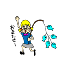 終始穏やかなアンジェリナ（個別スタンプ：11）