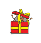 gray sheep(Christmas)（個別スタンプ：3）