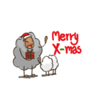 gray sheep(Christmas)（個別スタンプ：6）