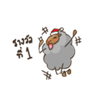 gray sheep(Christmas)（個別スタンプ：21）