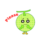 little melon life（個別スタンプ：9）