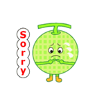 little melon life（個別スタンプ：14）