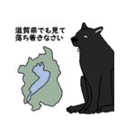 黒い雑種犬（個別スタンプ：12）
