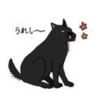 黒い雑種犬（個別スタンプ：29）