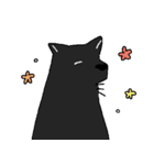 黒い雑種犬（個別スタンプ：39）