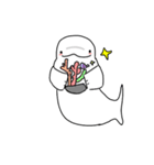 Beluga whale(Thai)（個別スタンプ：8）