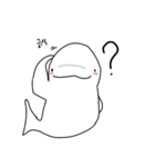 Beluga whale(Thai)（個別スタンプ：18）