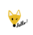 ねずみときつね（個別スタンプ：35）