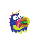 Mobo the Little Monster（個別スタンプ：7）