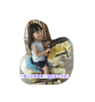 little girl very happy（個別スタンプ：6）