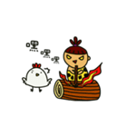 Third princess and her happy partner（個別スタンプ：10）