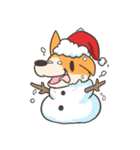 JawNgue the Corgi and his Christmas（個別スタンプ：2）