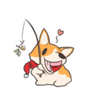 JawNgue the Corgi and his Christmas（個別スタンプ：3）