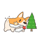 JawNgue the Corgi and his Christmas（個別スタンプ：7）