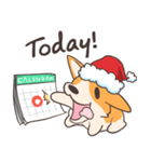 JawNgue the Corgi and his Christmas（個別スタンプ：9）