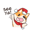 JawNgue the Corgi and his Christmas（個別スタンプ：12）