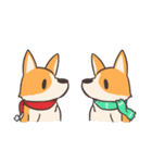 JawNgue the Corgi and his Christmas（個別スタンプ：15）