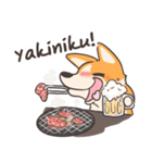 JawNgue the Corgi and his Christmas（個別スタンプ：18）