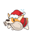 JawNgue the Corgi and his Christmas（個別スタンプ：25）