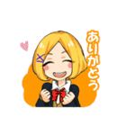 れかぽん月鏡スタンプ 2（個別スタンプ：3）